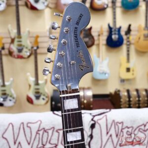 Fender Chris Shiflett Cleaver Telecaster Deluxe Dual P90 Rosewood Fingerboard Charcoal Frost Metallic 7.70 LBS - Image 6