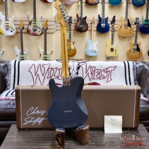 Fender Chris Shiflett Cleaver Telecaster Deluxe Dual P90 Rosewood Fingerboard Charcoal Frost Metallic 7.70 LBS - Image 8