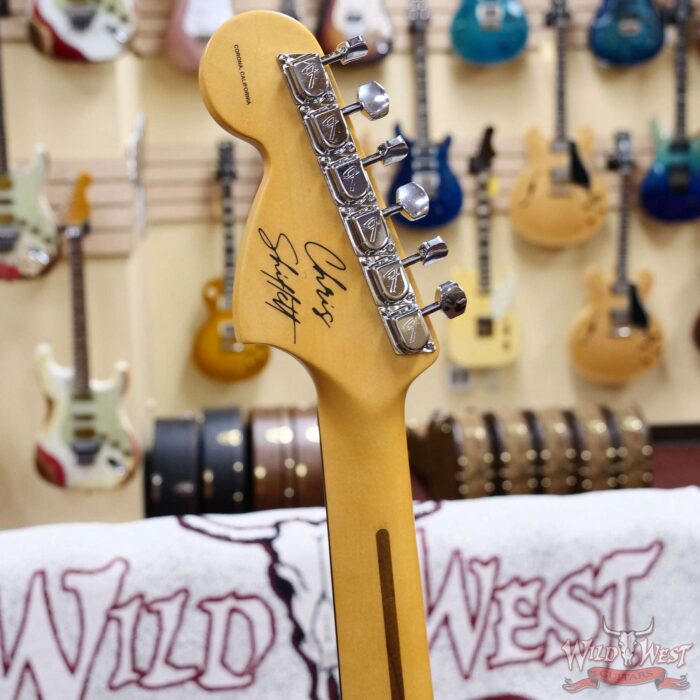Fender Chris Shiflett Cleaver Telecaster Deluxe Dual P90 Rosewood Fingerboard Charcoal Frost Metallic 7.70 LBS - Image 9