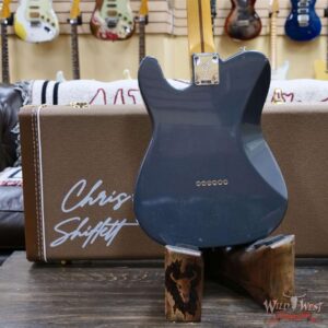 Fender Chris Shiflett Cleaver Telecaster Deluxe Dual P90 Rosewood Fingerboard Charcoal Frost Metallic 7.70 LBS - Image 10