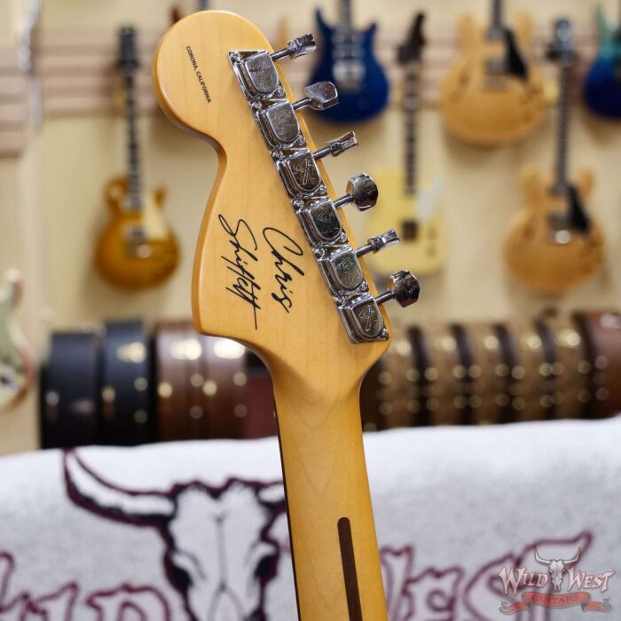 Fender Chris Shiflett Cleaver Telecaster Deluxe Dual P90 Rosewood Fingerboard Charcoal Frost Metallic 8.00 LBS - Image 9