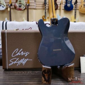 Fender Chris Shiflett Cleaver Telecaster Deluxe Dual P90 Rosewood Fingerboard Charcoal Frost Metallic 8.00 LBS - Image 10
