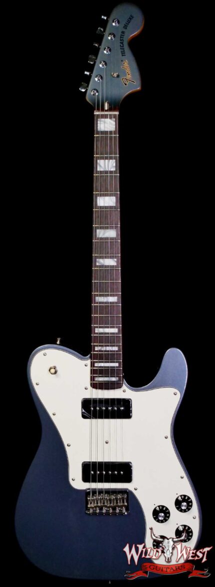 Fender Chris Shiflett Cleaver Telecaster Deluxe Dual P90 Rosewood Fingerboard Charcoal Frost Metallic 8.00 LBS