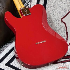 Fender Chris Shiflett Cleaver Telecaster Deluxe Dual P90 Rosewood Fingerboard Dakota Red 8.15 LBS - Image 11