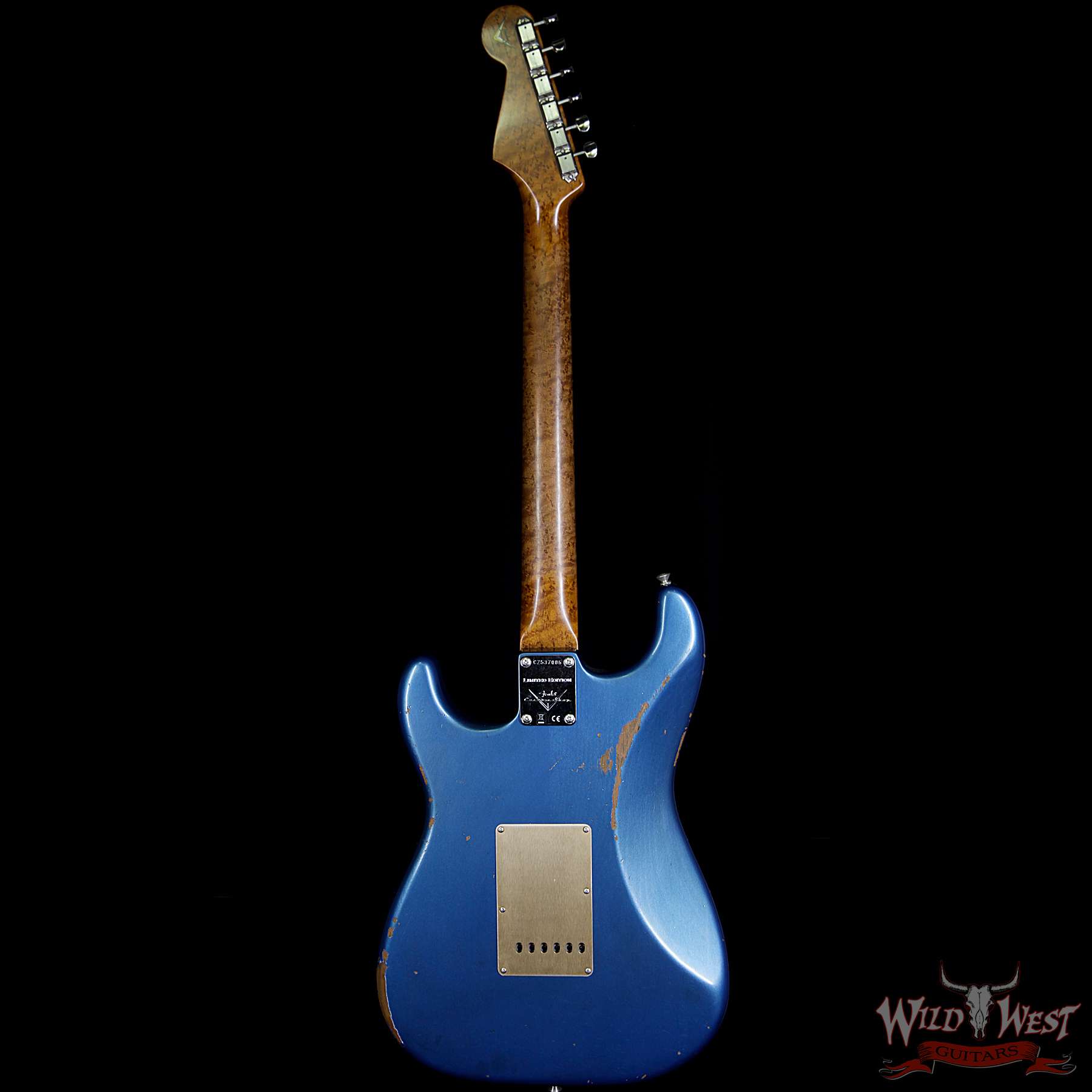 fender-custom-shop-30th-anniversary-ltd-roasted-1960-stratocaster-relic-birdseye-neck-rosewood-board-aged-lake-placid-blue-cz537006-bb__wwg.jpg Fender Custom Shop 30th Anniversary LTD Roasted 1960 Stratocaster Relic Birdseye Neck Rosewood Board Aged Lake Placid Blue - Image 7