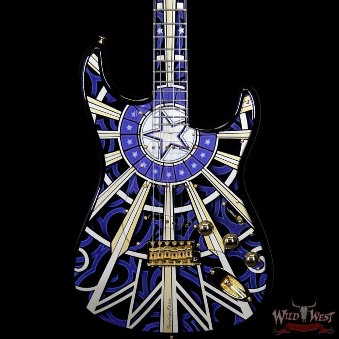 Fender Custom Shop Greg Fessler Masterbuilt Trideco Stratocaster NOS Artwork by Pamelina H. - Image 3