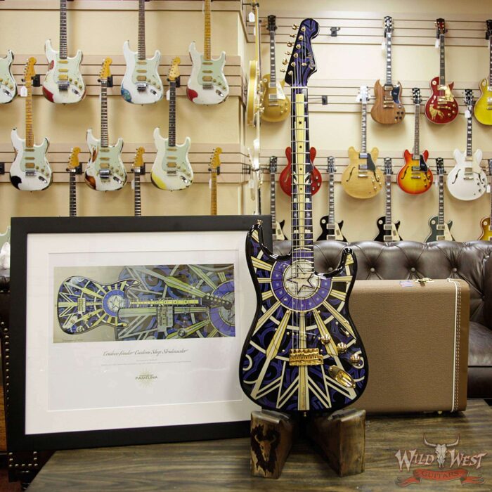 Fender Custom Shop Greg Fessler Masterbuilt Trideco Stratocaster NOS Artwork by Pamelina H. - Image 11