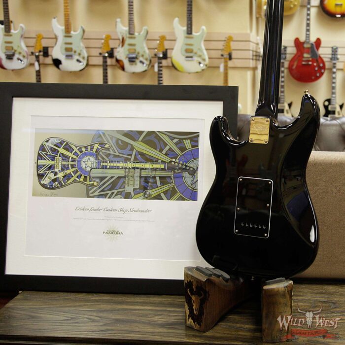 Fender Custom Shop Greg Fessler Masterbuilt Trideco Stratocaster NOS Artwork by Pamelina H. - Image 14