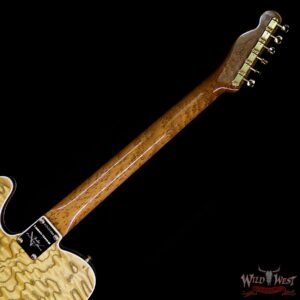 Fender Custom Shop Paul Waller Masterbuilt Artisan Tamo Ash Top Telecaster HH African Blackwood Board Natural - Image 13