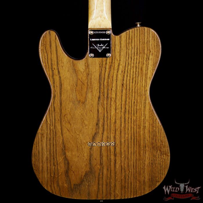 Fender Custom Shop Paul Waller Masterbuilt Artisan Thinline Telecater HH Caballo Ligero Tamo Ash Top - Image 4