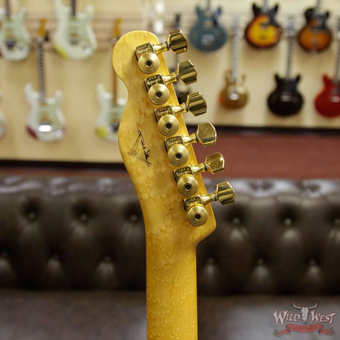 Fender Custom Shop Paul Waller Masterbuilt Artisan Thinline Telecater HH Caballo Ligero Tamo Ash Top - Image 14