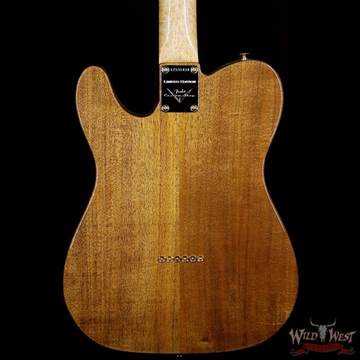 Fender Custom Shop Paul Waller Masterbuilt Artisan Thinline Telecaster HH Koa Top Birdseye Neck Rosewood Board - Image 4