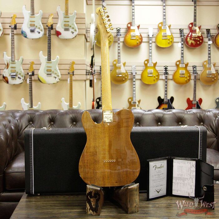 Fender Custom Shop Paul Waller Masterbuilt Artisan Thinline Telecaster HH Koa Top Birdseye Neck Rosewood Board - Image 16