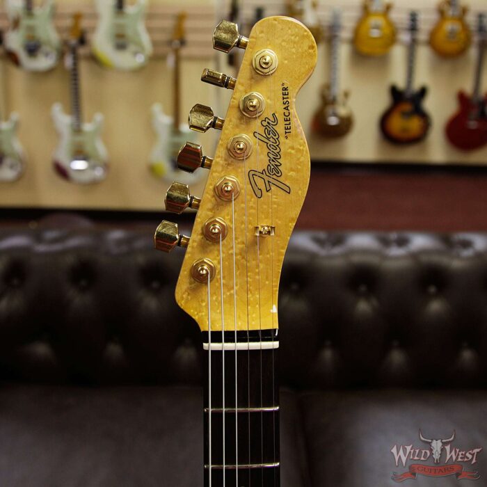 Fender Custom Shop Paul Waller Masterbuilt Artisan Thinline Telecaster HH Koa Top Birdseye Neck Rosewood Board - Image 10