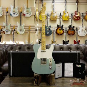 Fender Custom Shop Postmodern Telecaster Lush Closet Classic Birdseye Maple Neck Faded Firemist Silver - Image 12