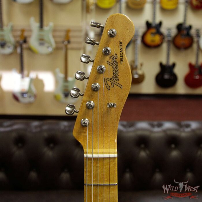 Fender Custom Shop Postmodern Telecaster Lush Closet Classic Birdseye Maple Neck Faded Firemist Silver - Image 10