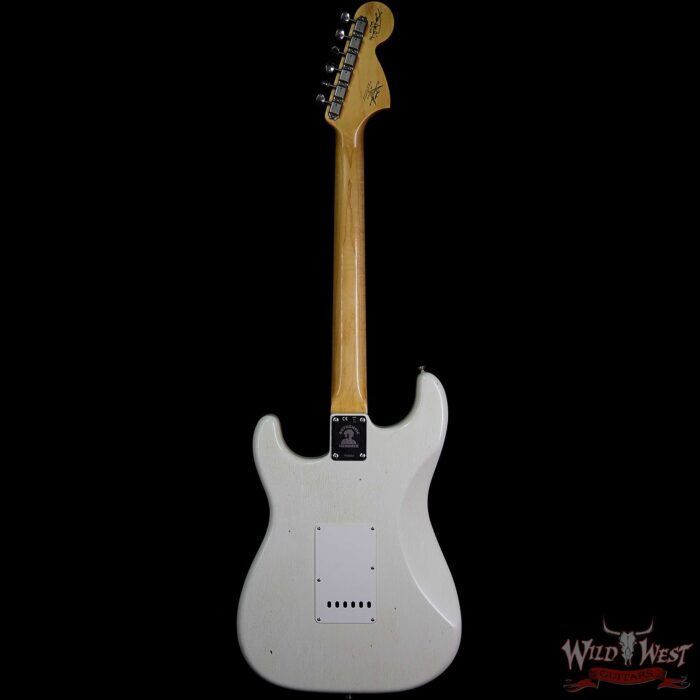 Fender Custom Shop Jimi Hendrix Voodoo Child Signature Stratocaster Journeyman Relic Olympic White VC0233 - Image 5