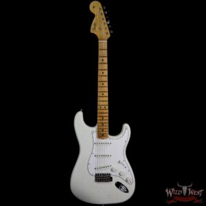 Fender Custom Shop Jimi Hendrix Voodoo Child Signature Stratocaster Journeyman Relic Olympic White VC0233 - Image 4