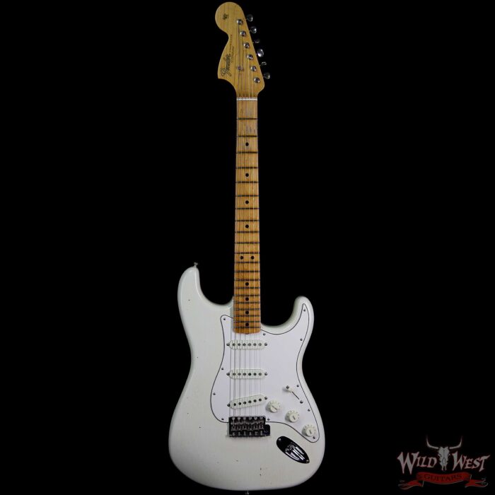 Fender Custom Shop Jimi Hendrix Voodoo Child Signature Stratocaster Journeyman Relic Olympic White VC0233 - Image 4