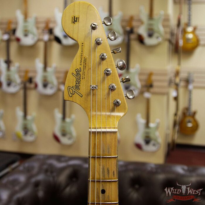 Fender Custom Shop Jimi Hendrix Voodoo Child Signature Stratocaster Journeyman Relic Olympic White VC0233 - Image 7