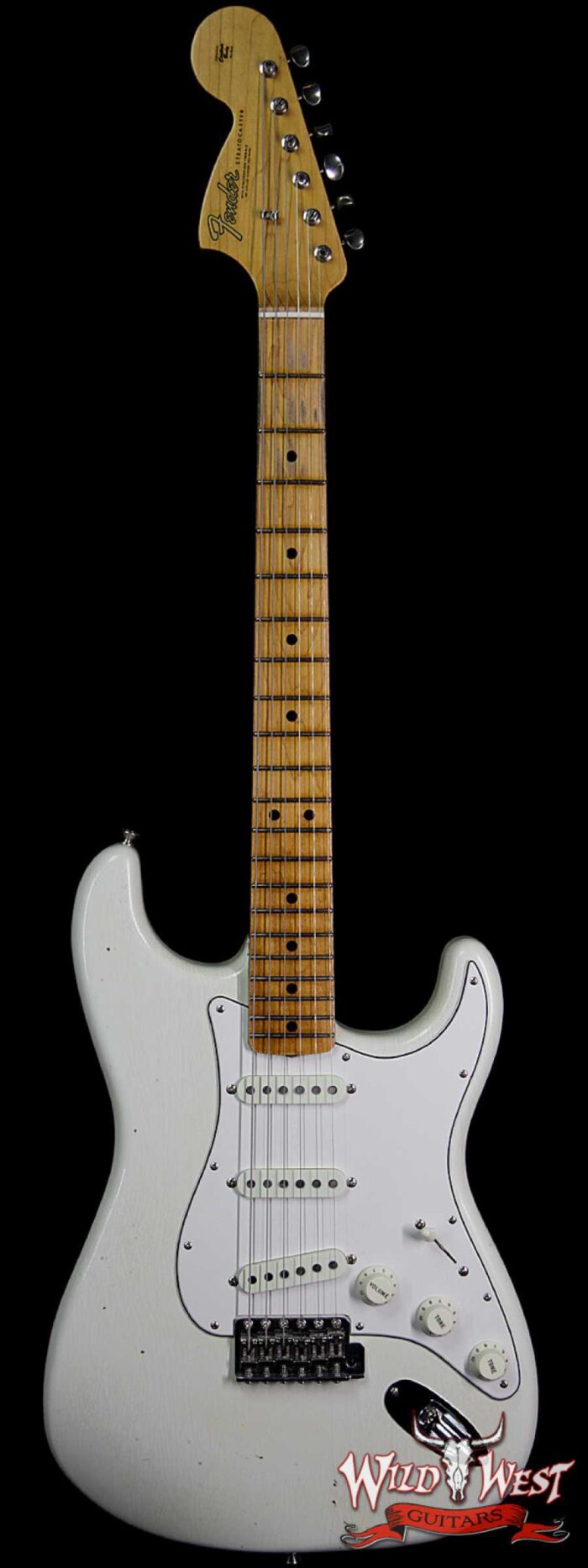Fender Custom Shop Jimi Hendrix Voodoo Child Signature Stratocaster Journeyman Relic Olympic White VC0233 - Image 1