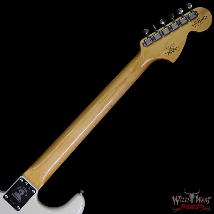 Fender Custom Shop Jimi Hendrix Voodoo Child Signature Stratocaster Journeyman Relic Olympic White VC0233 - Image 10