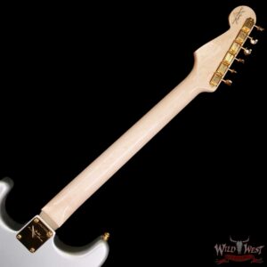 Fender Custom Shop Robert Cray Signature Stratocaster Hardtail AA Birdseye Maple Neck NOS Inca Silver 7.50 LBS - Image 5