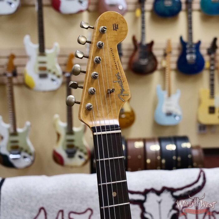 Fender Custom Shop LTD 1959 Special Stratocaster Journeyman Relic Super Faded Sonic Blue 7.75 LBS - Image 6