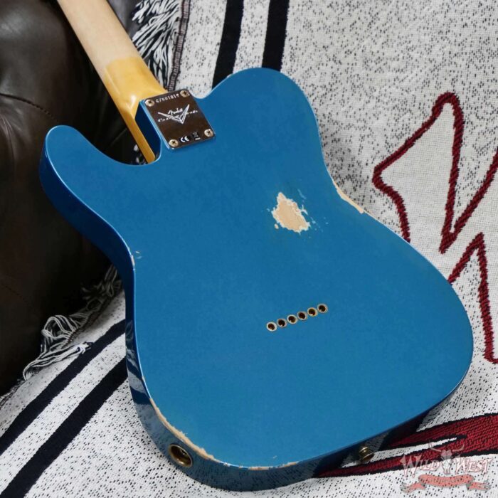 Fender Custom Shop Limiited Edition 1960 Telecaster Relic Aged Ocean Turquoise 7.25 LBS - Image 12