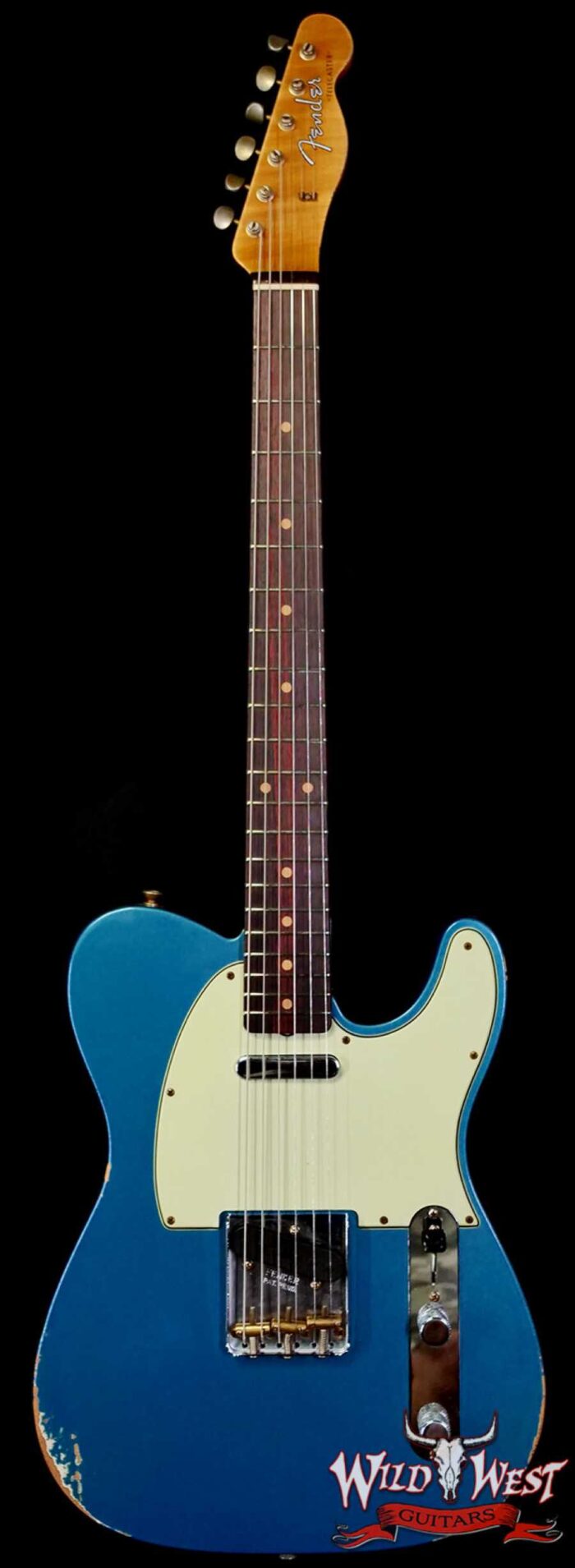 Fender Custom Shop Limiited Edition 1960 Telecaster Relic Aged Ocean Turquoise 7.25 LBS - Image 1