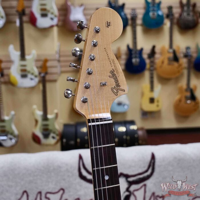 Fender Custom Shop 1966 Stratocaster LCC Deluxe Closet Classic Aged Lake Placid Blue 8.15 LBS - Image 7