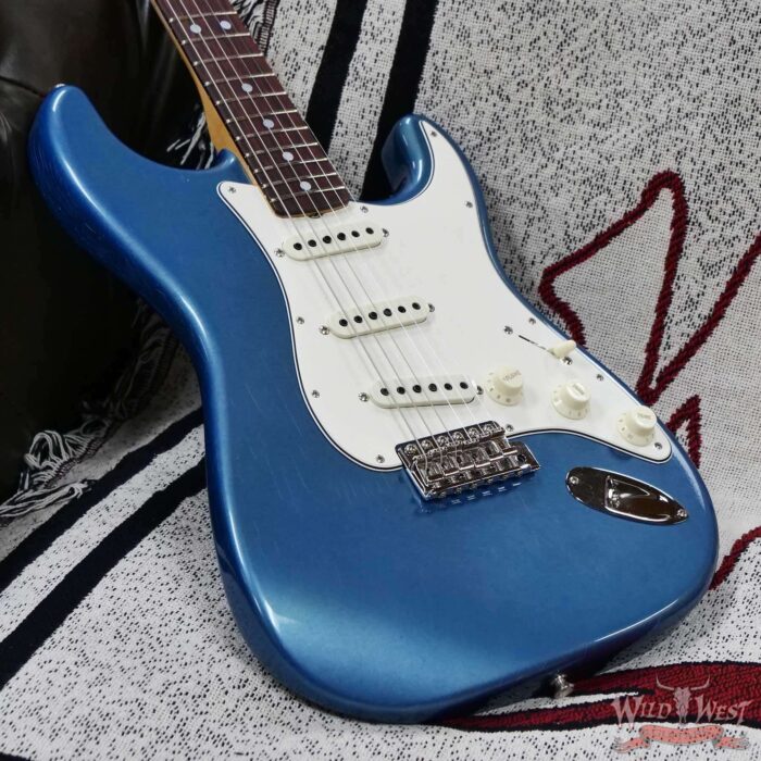 Fender Custom Shop 1966 Stratocaster LCC Deluxe Closet Classic Aged Lake Placid Blue 8.15 LBS - Image 8