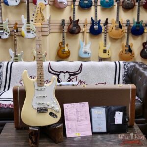 Fender Custom Shop 1968 Stratocaster LCC Deluxe Closet Classic Aged Vintage White 7.95 LBS - Image 6
