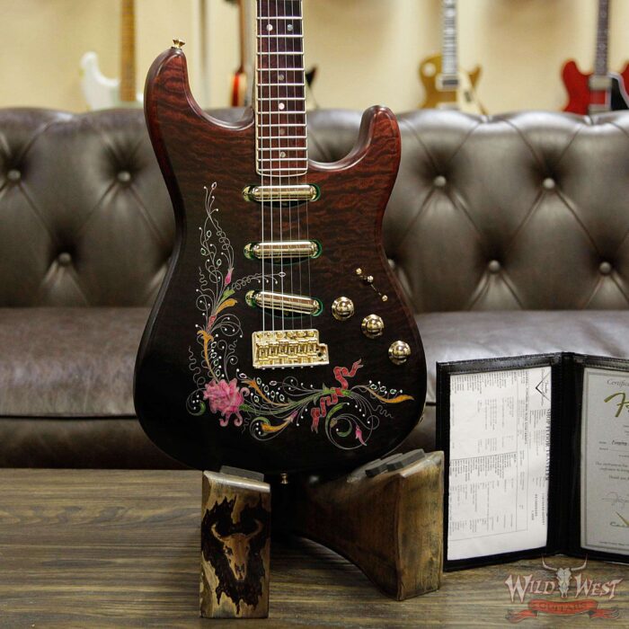 Fender Custom Shop Yuriy Shishkov Masterbuilt Forging Iron Rose Stratocaster - Image 13