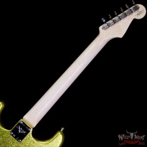 Fender Custom Shop Dick Dale Stratocaster AA Birdseye Maple Neck Rosewood Fingerboard NOS Chartreuse Sparkle 7.65 LBS - Image 5