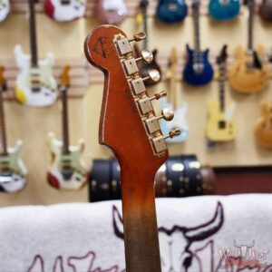 Fender Custom Shop Dale Wilson Masterbuilt 1961 Stratocaster Hardtail Brazilian Rosewood Fingerboard Relic Vintage White 6.50 LBS (US Only / No International Shipping) - Image 11