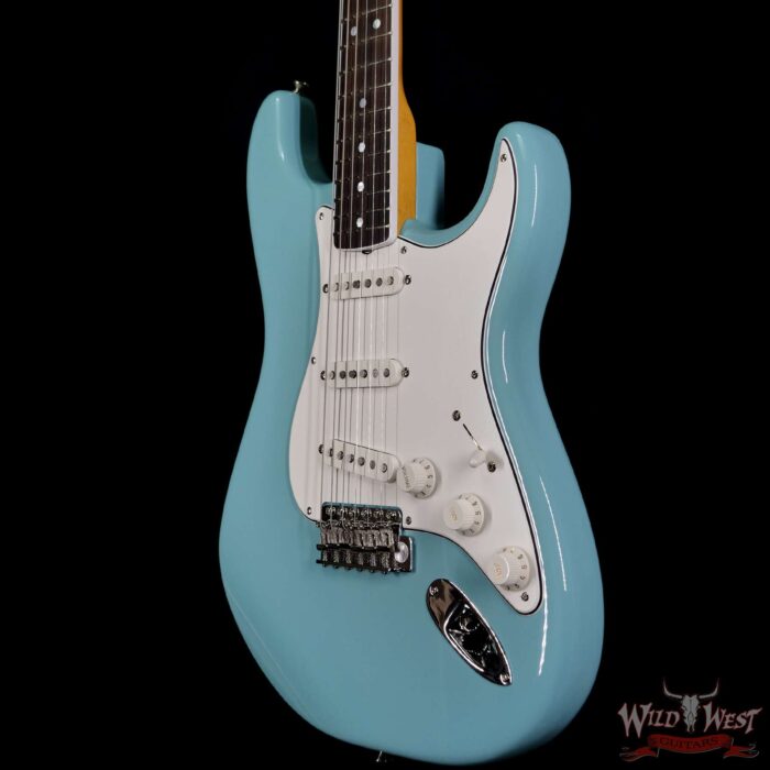 Fender USA Eric Johnson Stratocaster Rosewood Fingerboard Tropical Turquoise - Image 2