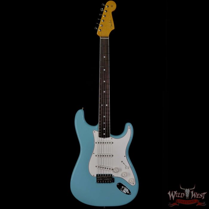 Fender USA Eric Johnson Stratocaster Rosewood Fingerboard Tropical Turquoise - Image 3