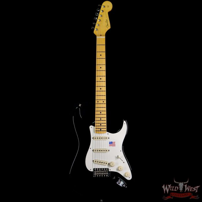 Fender USA Eric Johnson Stratocaster Maple Fingerboard Black - Image 3