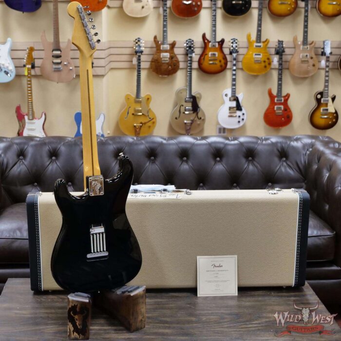 Fender USA Eric Johnson Stratocaster Maple Fingerboard Black - Image 8