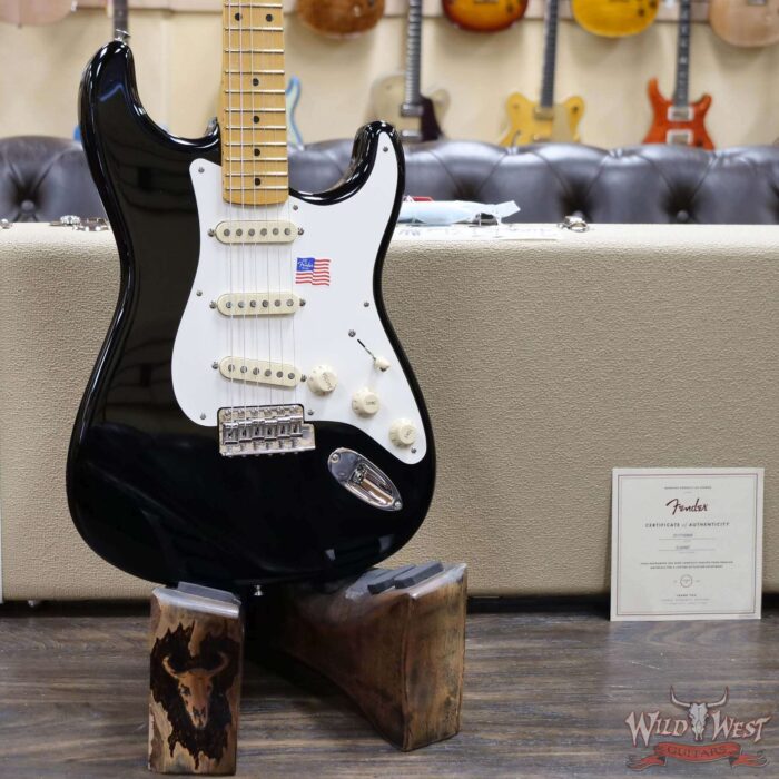 Fender USA Eric Johnson Stratocaster Maple Fingerboard Black (Blemish) - Image 7