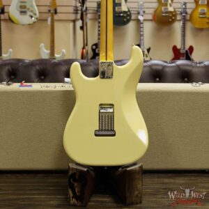 Fender USA Eric Johnson Signature Stratocaster Thinline Semi-Hollow Body Maple Neck Vintage White - Image 15