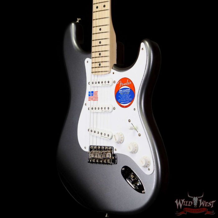 Fender USA Eric Clapton Stratocaster Maple Fingerboard Pewter - Image 2