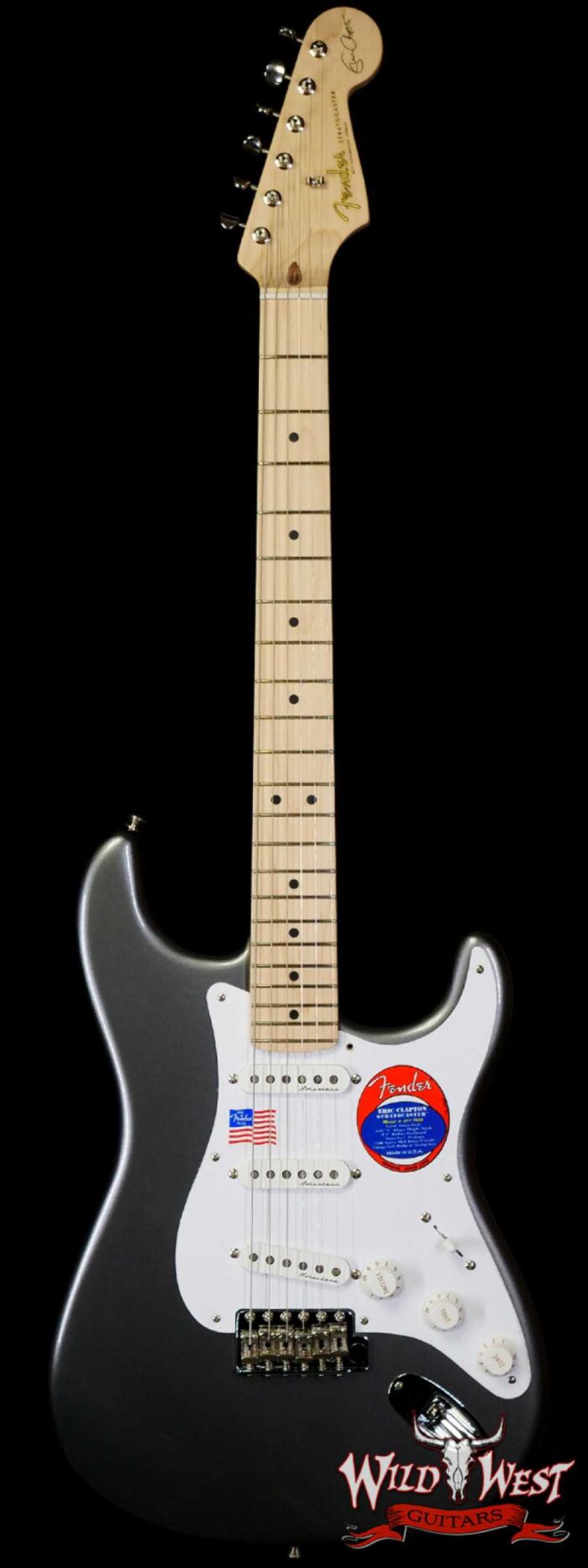 Fender USA Eric Clapton Stratocaster Maple Fingerboard Pewter - Image 1