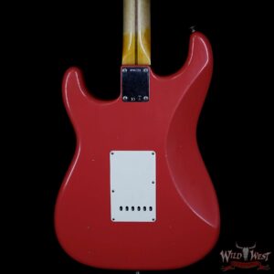 Fender Custom Shop 1957 Stratocaster Maple Neck Journeyman Relic with Dirty Neck Fiesta Red - Image 7