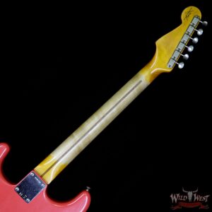 Fender Custom Shop 1957 Stratocaster Maple Neck Journeyman Relic with Dirty Neck Fiesta Red - Image 11