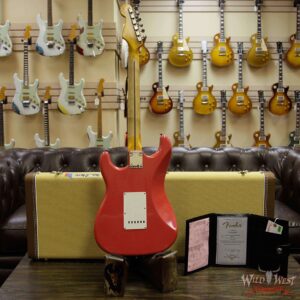 Fender Custom Shop 1957 Stratocaster Maple Neck Journeyman Relic with Dirty Neck Fiesta Red - Image 15