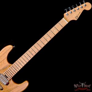 Charvel Custom Shop Guthrie Govan USA Signature HSH Caramelized Ash Body Caramelized Flame Maple Fingerboard Natural 7.30 LBS - Image 5