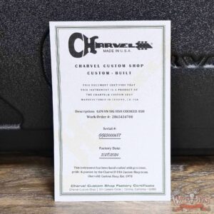 Charvel Custom Shop Guthrie Govan USA Signature HSH Caramelized Ash Body Caramelized Flame Maple Fingerboard Natural 7.30 LBS - Image 12