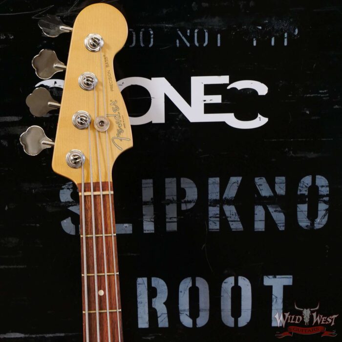Jim Root Collection Custom Modified 1999 Fender Fender Hot Rodded Precision Bass P-Bass Black - Image 7